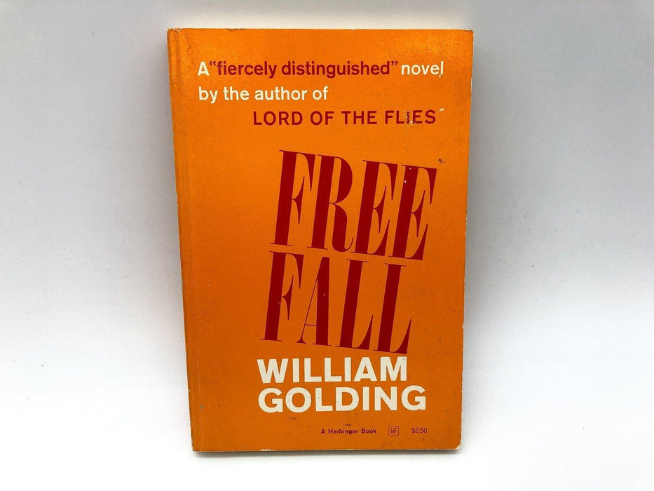 Free Fall William Golding 1962 First Edition Harbinger Books Paperback 1