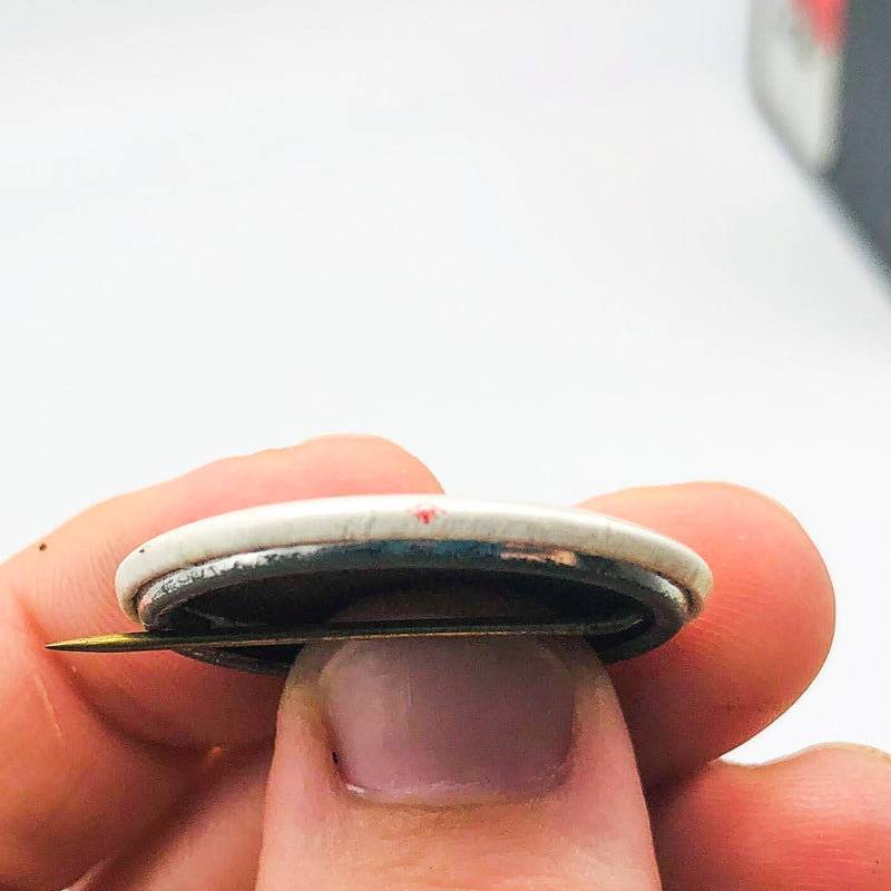 Earl Landgrebe Republican Button 1" Pin Congressman Nixon Defender Watergate 1