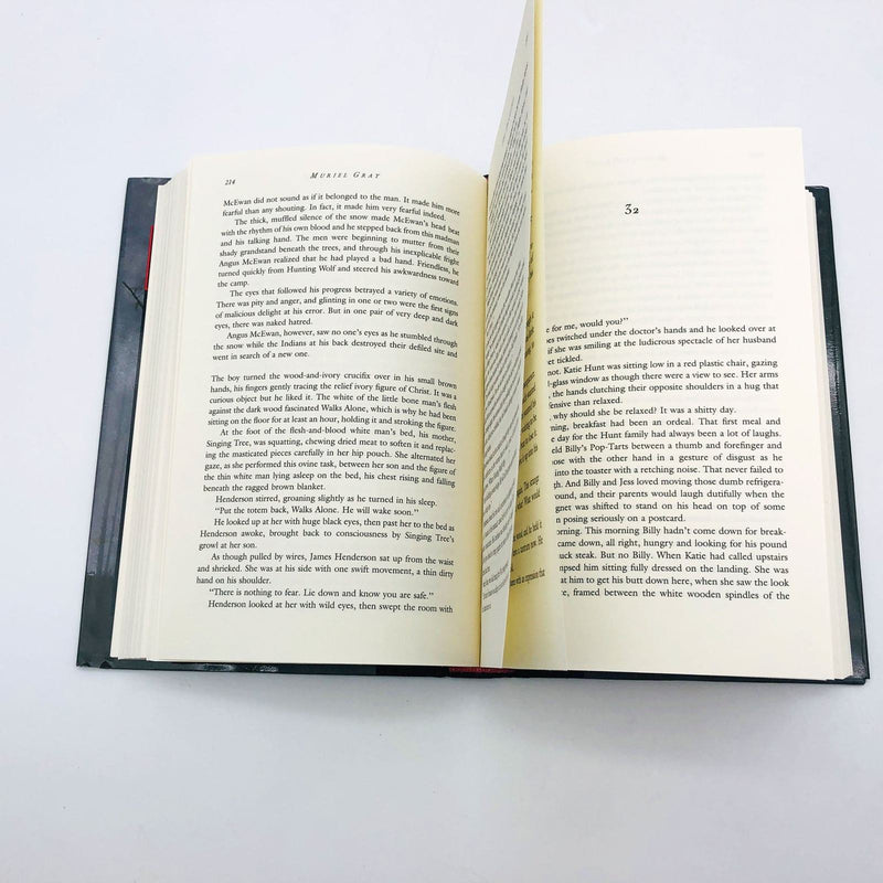 Muriel Gray Book The Trickster Hardcover 1995 1st Edit Horror Canada Ski Resort 9