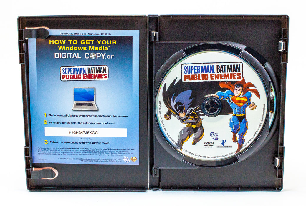 Superman/Batman: Public Enemies - DVD, 2009, 2-Disc Set, Special Edition | USED