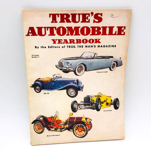 True's Automobile Yearbook Paperback True Magazine Editors 1952 Duesenberg 1