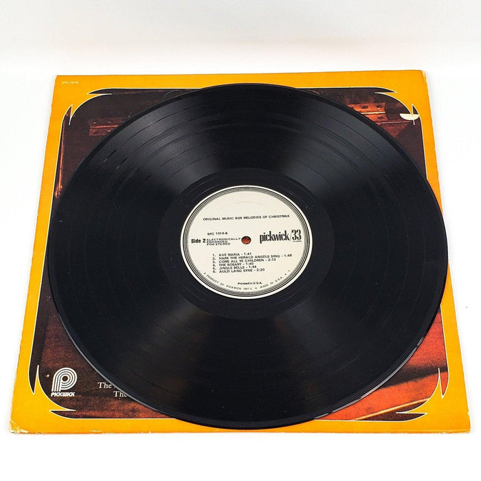 Original Music Box Melodies of Christmas Record 33 RPM LP SPC-1014 Pickwick 1970 4
