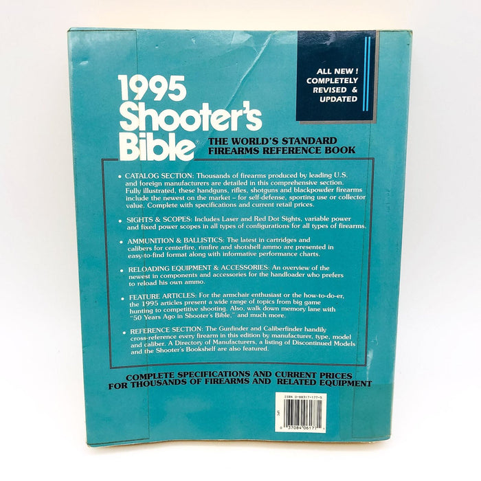 Shooters Bible Paperback 1995 No 86 W. S. Jarrett 1994 Black Powder Sights Scope 2