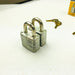 2ct Vintage No 3 Master Lock Padlock 1-1/8" Shackle New NOS Keyed Alike 3349 11