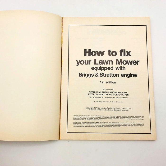 How To Fix Your Lawn Mower With Briggs and Stratton Engines 1974 DIY Do It Yours 6