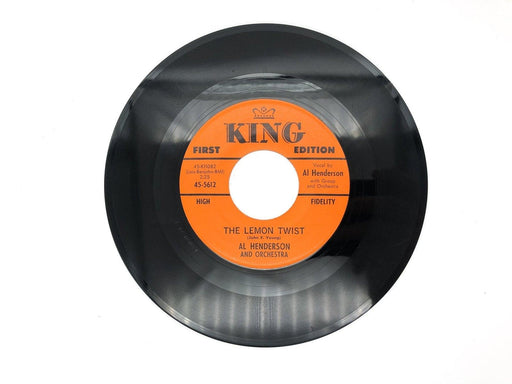 Al Henderson The Lemon Twist Record 45 RPM Single 45-5612 King Records 1962 2