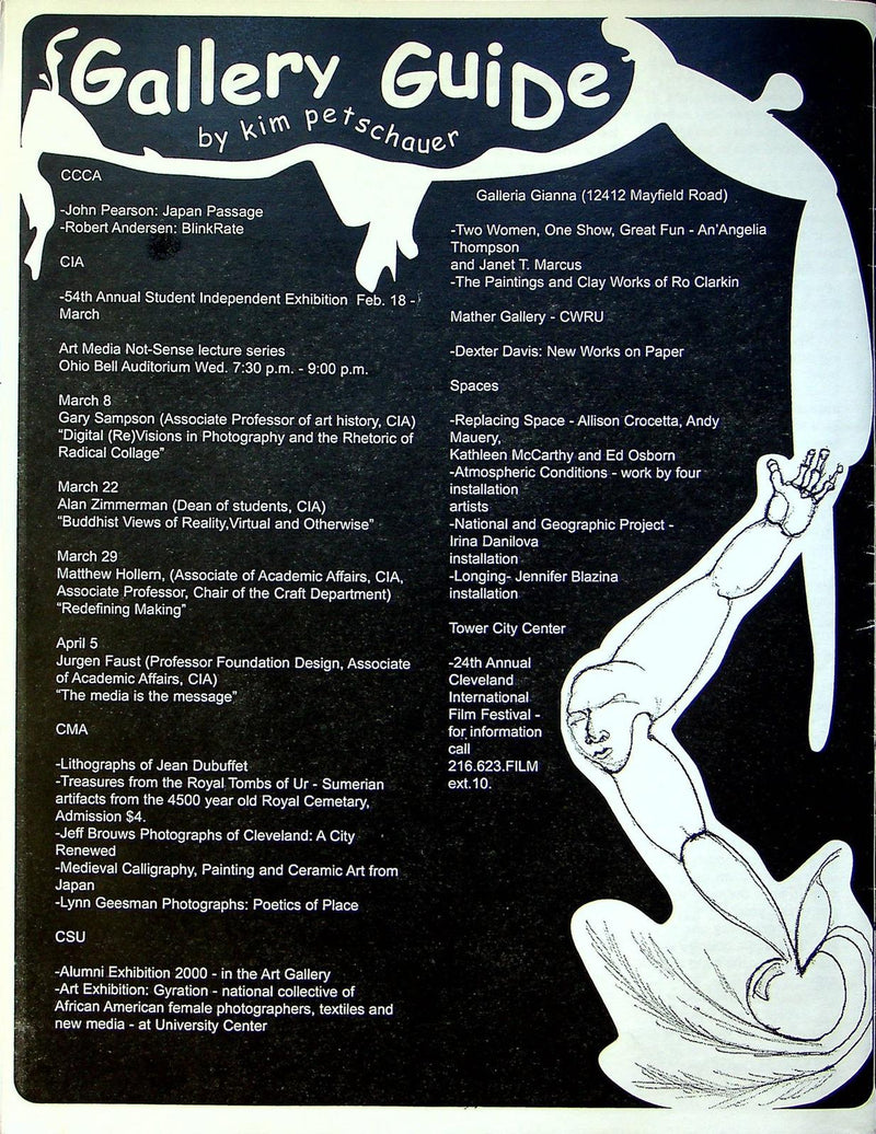 This End Up Cleveland Institute of Art Zine 2000 Vol 2 # 4 Jim Orr Interview 3