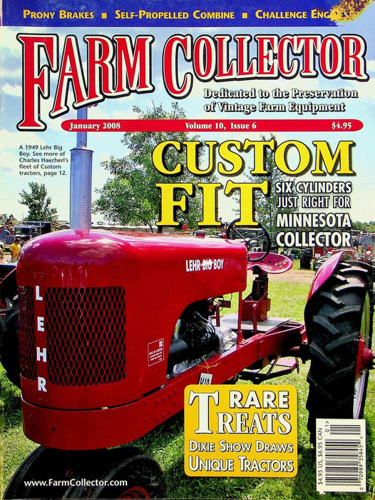 Farm Collector Magazine January 2008 Vol 10 # 6 Restoration Parts 1939-1964