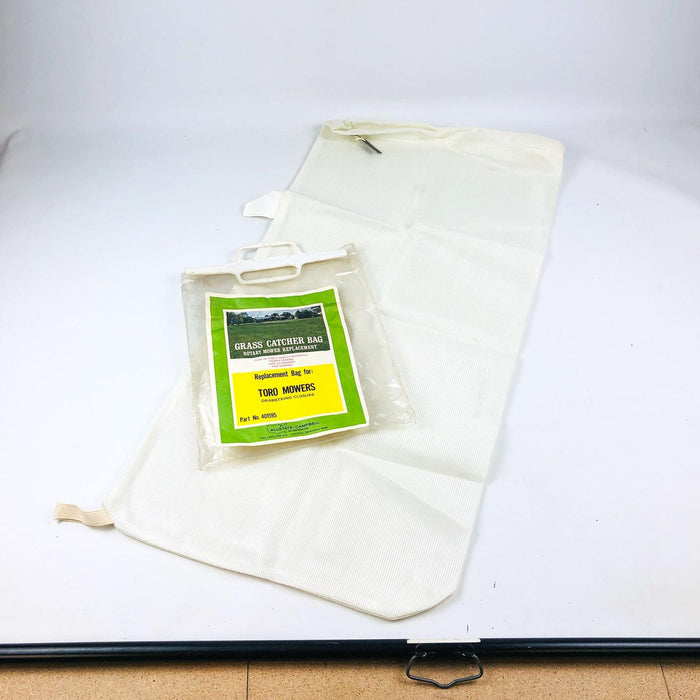 Campbell 401595 Grass Catcher Bag For Rotary Toro Mowers Drawstring New NOS