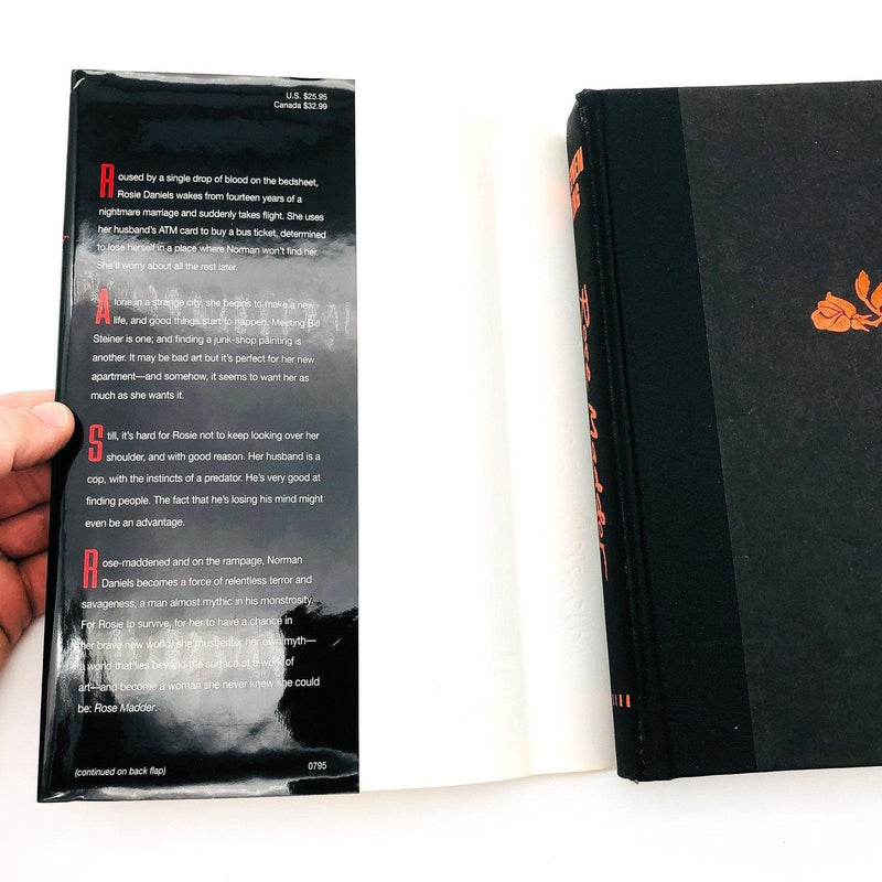 Rose Madder Hardcover Stephen King 1992 Domestic Violence 1st Viking Ed Print 6