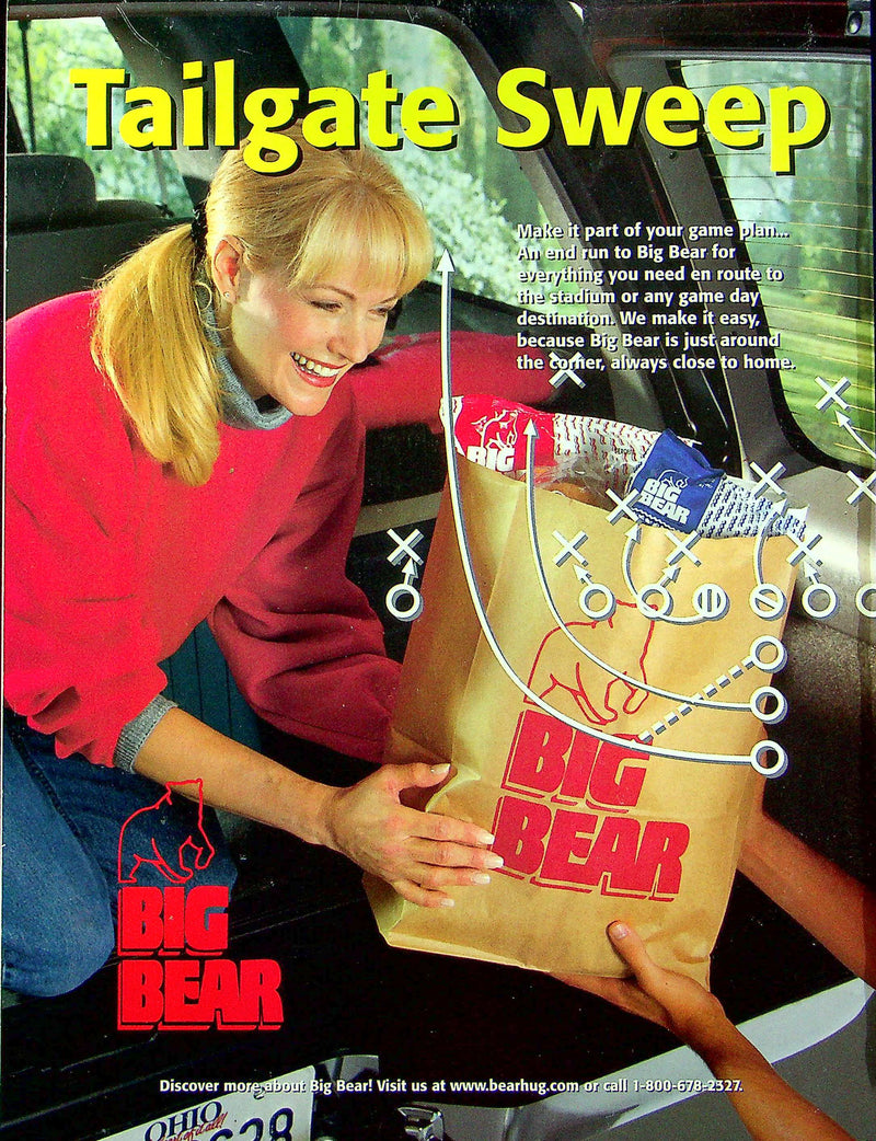 OSU Buckeye Football Program Oct 18 1997 Vs. Indiana Hoosier Stanley Jackson