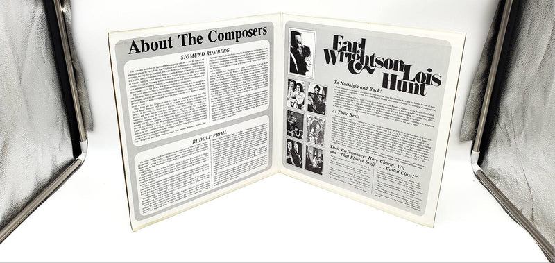 Earl Wrightson Sigmund Romburg & Rudolf Friml Double LP Record GP Records 1977 5