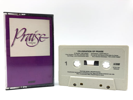 Celebration of Praise Cassette Word 1984 Compilation Amy Grant Bill Gaither Trio 1