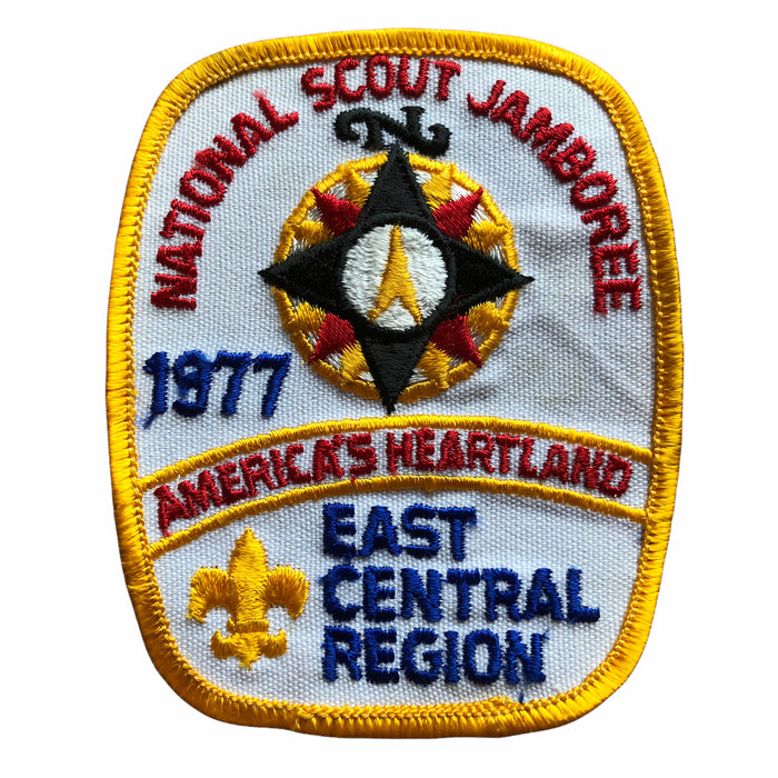 Boy Scouts National Scout Jamboree Patch 1977 East Central Region USA Heartland 1