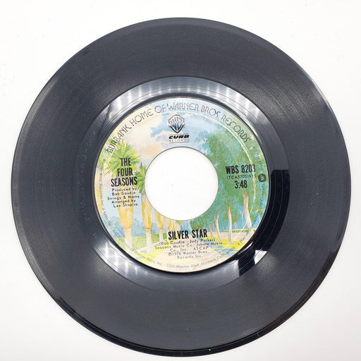 The Four Seasons Silver Star 45 RPM Single Record Warner Bros 1975 WBS 8203 1