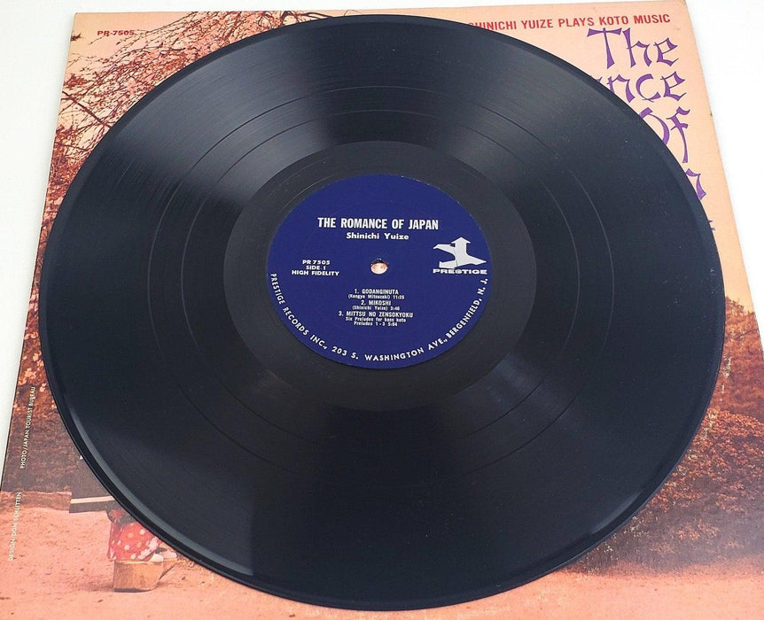 Shinichi Yuize The Romance Of Japan 33 RPM LP Record Prestige 1967 5