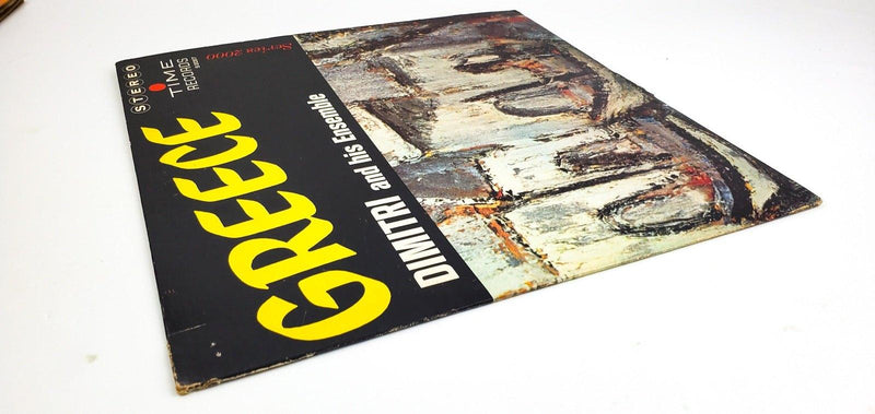 Dimitri and His Ensemble Greece 33 RPM LP Record Time Records S/2057 3