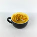 Starbucks Black Coffee Mug Matte Bone China Flower Sunflower Yellow 2012 2