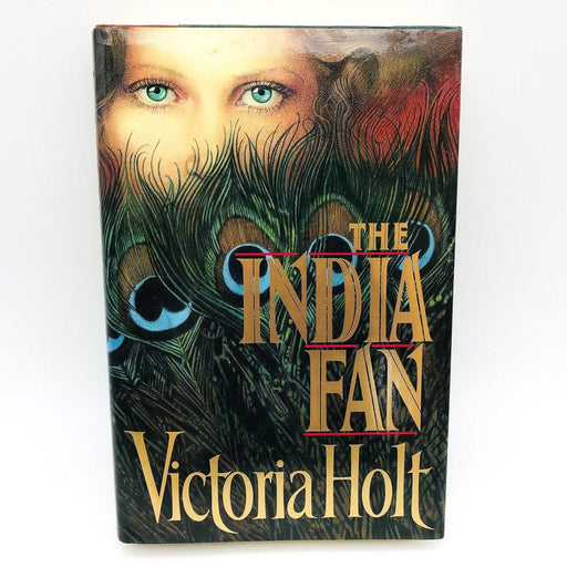 The India Fan Hardcover Victoria Holt 1988 India Travels Governess 1st Edition 1