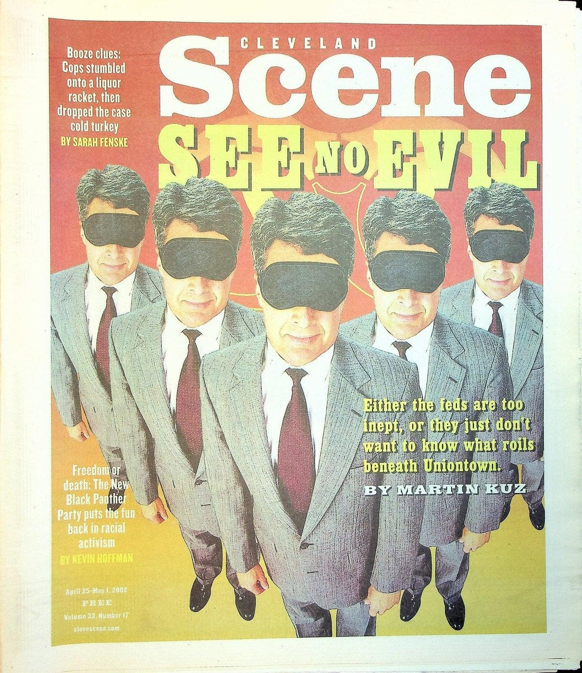 Scene Magazine Cleveland Scene Magazine Apr 2002 Uniontown Ohio Landfill Nuclear Wast ...