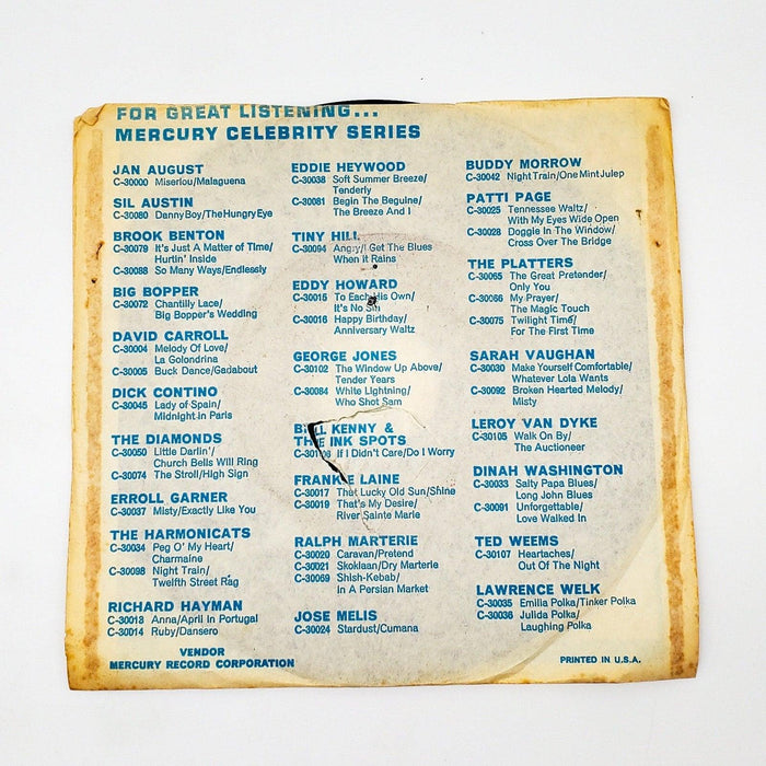 Lesley Gore It's Gotta Be You 45 RPM Single Record Mercury 1964 72270 2