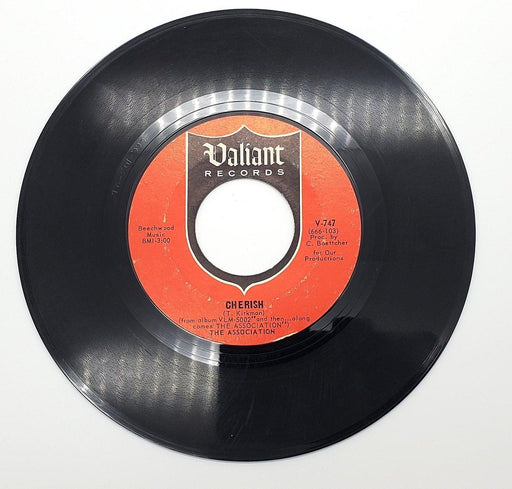 The Association Cherish 45 RPM Single Record Valiant Records 1966 V-747 1
