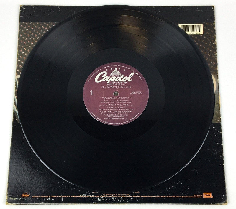 Anne Murray I'll Always Love You Record 33 RPM LP SOO-12012 Capitol Records 1979 4
