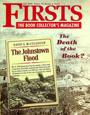 Firsts Magazine June 2008 Vol 18 No 6 David McCullough & Dale Morgan 1