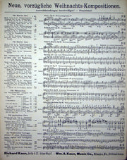 Sheet Music Weihnachtsfantasia Christmas Waldemar Schneider Op 49 Kaun Bluemel 3