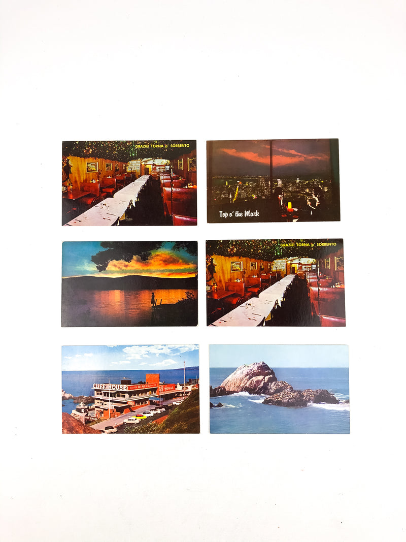 Vintage San Francisco California Postcards Oakland Berkley Sorrento Cliff House