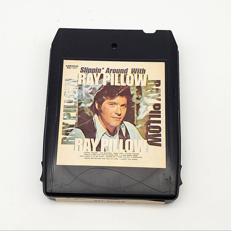 Ray Pillow Slippin' Around With Ray Pillow 8-Track Tape Album Mega 1972 M31-1017
