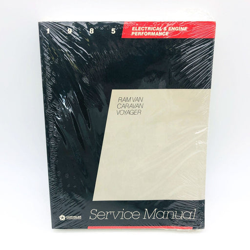 Chrysler Service Manual 1985 Ram Van Caravan Voyager New Unopened Electrical 1