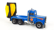 Matchbox Peterbuilt Cement Truck 1981 Macau Blue Yellow 1:80 | LOOSE 5