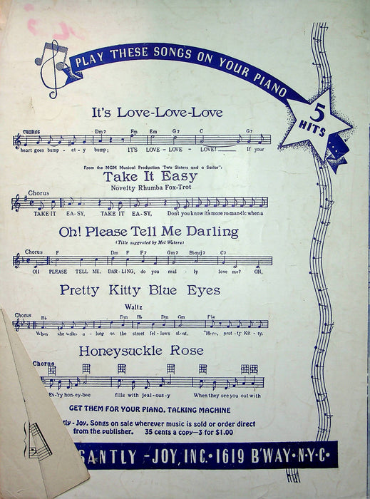 Marion Hutton Sheet Music My Dreams Are Getting Better All The Time Vic Mizzy 3