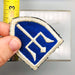 WW2 US Army Patch 97th Infantry Division Trident Blue White Shoulder Sleeve SSI 5