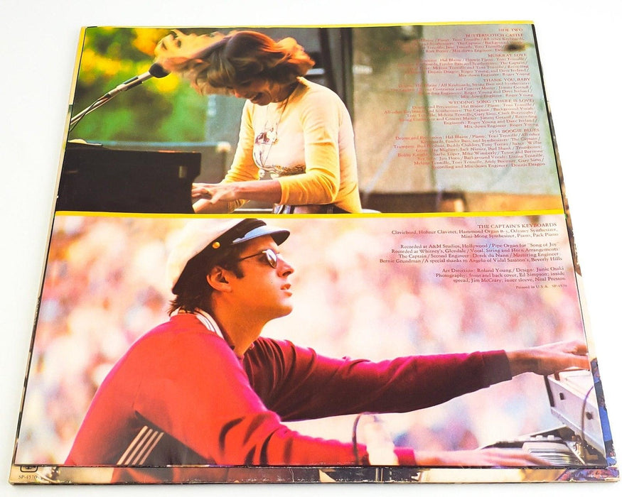 Captain & Tennille Song Of Joy LP Record A&M 1976 Cover & Inner Sleeve Only 7