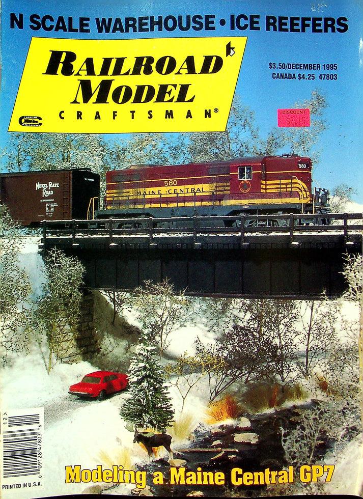 Railroad Model Craftsman Magazine December 1995 Vol 64 No 7 Maine Central GP7
