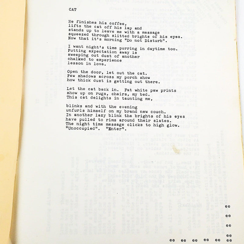 Open Sky Red Sky Poetry Theatre Vol. 2 No. 2 1984