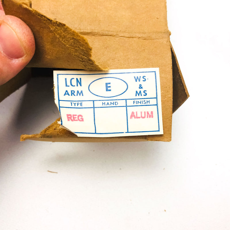 LCN Size E Potbelly Closer Arm REG NH ALUM Regular Non-Handed Aluminum Finish