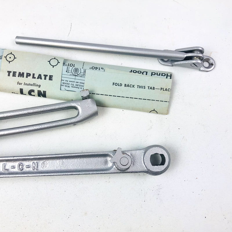 LCN Size B C Potbelly Closer Arm H90 RH ALUM Hold Open 90 Right-Handed Aluminum