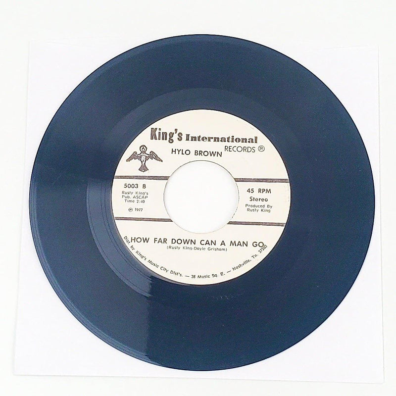 Hylo Brown I Had To Stop My Song Record 45 RPM Single King's International 1977 2