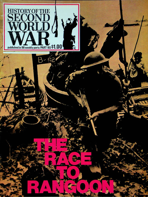 History Second World War WW2 Magazine 1974 Part 90 Race to Rangoon Honda Battle 1