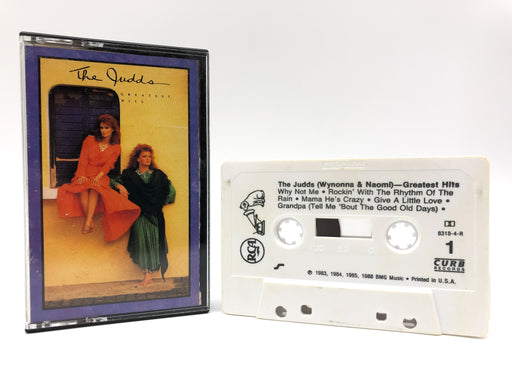 Greatest Hits The Judds Cassette Album BMG 1988 Compilation Mama He's Crazy 2