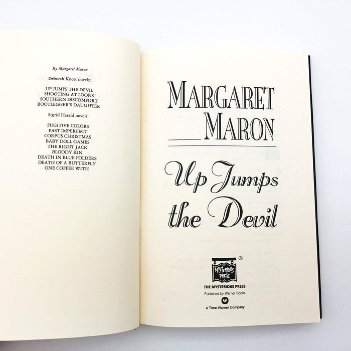 Up Jumps The Devil Hardcover Margaret Maron 1996 Women Judges North Carolina 7