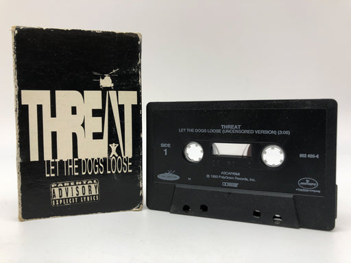 Let The Dogs Loose Uncensored Version Threat Cassette Single Mercury 1993 1