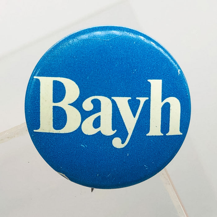 Birch Bayh Political Button Pin .75" Presidential Campaign Indiana Blue Union 3