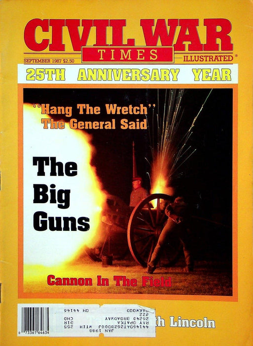 Civil War Times Magazine September 1987 Vol XXVI 5 The Big Guns, Cannon in Field 1