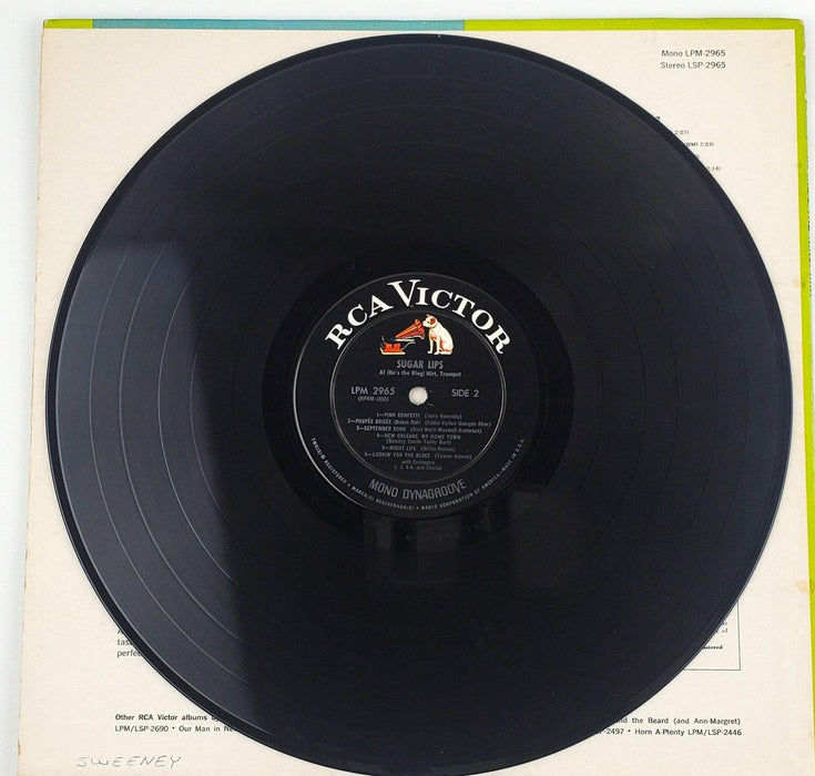 Al Hirt Sugar Lips Record 33 RPM LP LPM-2965 RCA 1964 4