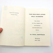 The Man Who Loved Only Numbers Paperback Paul Hoffman 1998 Hungary Mathematician 6