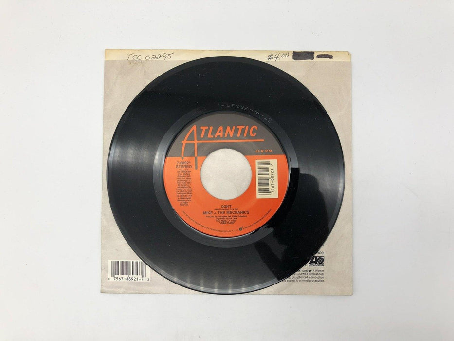 Mike + The Mechanics Seeing is Believing Record 45 Single 7-88921 Atlantic 1988 3